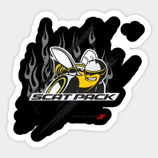 Dodge Scat Pack Treads Sticker